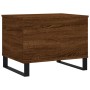 Mesa de centro madera contrachapada roble marrón 60x44,5x45 cm de , Mesas de centro - Ref: Foro24-830963, Precio: 55,31 €, De...