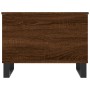 Mesa de centro madera contrachapada roble marrón 60x44,5x45 cm de , Mesas de centro - Ref: Foro24-830963, Precio: 55,31 €, De...