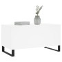 Mesa de centro madera contrachapada blanco 90x44,5x45 cm de , Mesas de centro - Ref: Foro24-830980, Precio: 67,12 €, Descuent...