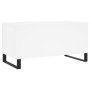 Mesa de centro madera contrachapada blanco 90x44,5x45 cm de , Mesas de centro - Ref: Foro24-830980, Precio: 67,12 €, Descuent...