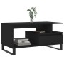 Mesa de centro madera contrachapada negro 90x49x45 cm de , Mesas de centro - Ref: Foro24-831029, Precio: 69,74 €, Descuento: %