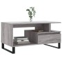 Mesa de centro madera contrachapada gris Sonoma 90x49x45 cm de , Mesas de centro - Ref: Foro24-831034, Precio: 65,28 €, Descu...
