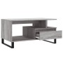 Mesa de centro madera contrachapada gris Sonoma 90x49x45 cm de , Mesas de centro - Ref: Foro24-831034, Precio: 65,28 €, Descu...