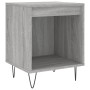 Mesita de noche 2 uds madera ingeniería gris Sonoma 40x35x50 cm de , Mesitas de noche - Ref: Foro24-830729, Precio: 53,89 €, ...