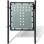 Schwarzes Gartenzauntor 100x150 cm von vidaXL, Gartentore - Ref: Foro24-141685, Preis: 134,31 €, Rabatt: %