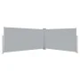 Toldo Lateral Retráctil 160x600 cm Gris de vidaXL, Sombrillas - Ref: Foro24-42180, Precio: 117,44 €, Descuento: %