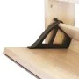 Mueble zapatero 2 compartimentos espejo color roble 63x17x67cm de vidaXL, Zapateros y organizadores de calzado - Ref: Foro24-...