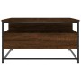 Mesa de centro madera de ingeniería roble marrón 80x80x45 cm de , Mesas de centro - Ref: Foro24-835293, Precio: 90,47 €, Desc...