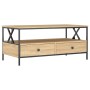 Mesa de centro madera de ingeniería roble Sonoma 100x51x45 cm de , Mesas de centro - Ref: Foro24-835300, Precio: 98,07 €, Des...