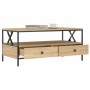 Mesa de centro madera de ingeniería roble Sonoma 100x51x45 cm de , Mesas de centro - Ref: Foro24-835300, Precio: 98,07 €, Des...