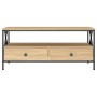 Mesa de centro madera de ingeniería roble Sonoma 100x51x45 cm de , Mesas de centro - Ref: Foro24-835300, Precio: 98,07 €, Des...