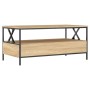 Mesa de centro madera de ingeniería roble Sonoma 100x51x45 cm de , Mesas de centro - Ref: Foro24-835300, Precio: 98,07 €, Des...