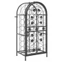 Botellero para 33 botellas hierro forjado negro 45x36x100 cm de , Botelleros - Ref: Foro24-358369, Precio: 94,89 €, Descuento: %