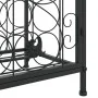 Botellero para 33 botellas hierro forjado negro 45x36x100 cm de , Botelleros - Ref: Foro24-358369, Precio: 94,89 €, Descuento: %