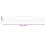 Tablero de mesa redondo madera maciza de pino Ø80x3 cm de , Tableros para mesas - Ref: Foro24-833670, Precio: 94,85 €, Descue...