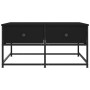 Mesa de centro madera de ingeniería negro 80x80x40 cm de , Mesas de centro - Ref: Foro24-835354, Precio: 55,67 €, Descuento: %