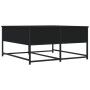 Mesa de centro madera de ingeniería negro 80x80x40 cm de , Mesas de centro - Ref: Foro24-835354, Precio: 55,67 €, Descuento: %