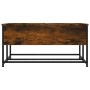 Mesa de centro madera de ingeniería roble ahumado 80x80x40 cm de , Mesas de centro - Ref: Foro24-835356, Precio: 45,97 €, Des...