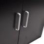 Conjunto de mueble y lavabo 3 piezas negro de vidaXL, Muebles de baño - Ref: Foro24-272227, Precio: 151,92 €, Descuento: %
