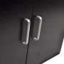 Conjunto de mueble y lavabo 3 piezas negro de vidaXL, Muebles de baño - Ref: Foro24-272227, Precio: 135,39 €, Descuento: %