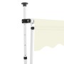 Toldo retráctil de operación manual 150 cm crema de , Toldos - Ref: Foro24-143693, Precio: 72,55 €, Descuento: %