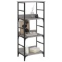 Estantería de madera de ingeniería gris Sonoma 50x33x117,5 cm de , Librerías y estanterías - Ref: Foro24-835272, Precio: 49,3...