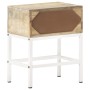 Mesita de noche de madera maciza de mango 40x30x50 cm de vidaXL, Mesitas de noche - Ref: Foro24-320920, Precio: 67,52 €, Desc...