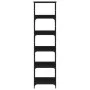 Estantería de madera de ingeniería negra 50x33x188,5 cm de , Librerías y estanterías - Ref: Foro24-835279, Precio: 66,02 €, D...