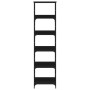 Estantería de madera de ingeniería negra 50x33x188,5 cm de , Librerías y estanterías - Ref: Foro24-835279, Precio: 68,70 €, D...