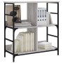 Estantería de madera de ingeniería gris Sonoma 78,5x33x82 cm de , Librerías y estanterías - Ref: Foro24-835247, Precio: 52,38...