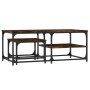 Mesas de centro apilables 2 pzas madera ingeniería roble humo de , Mesas de centro - Ref: Foro24-835396, Precio: 48,32 €, Des...