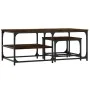 Stackable coffee tables 2 pieces engineered wood smoke oak by , Coffee table - Ref: Foro24-835396, Price: 47,67 €, Discount: %