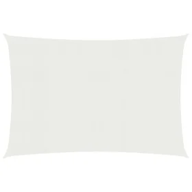 Sail awning HDPE white 160 g/m² 2x4.5 m by , Umbrellas - Ref: Foro24-311230, Price: 28,79 €, Discount: %