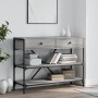 Mesa consola con cajones estantes madera ingeniería Sonoma gris de , Mesas auxiliares - Ref: Foro24-833406, Precio: 105,78 €,...