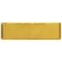 Lavabo con orificio para grifo 48x37x13,5 cm cerámica dorado de , Lavabos - Ref: Foro24-143486, Precio: 95,97 €, Descuento: %