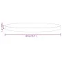 Tablero de mesa redondo madera maciza de pino Ø60x3 cm by , Table tops - Ref: Foro24-833664, Price: 40,45 €, Discount: %