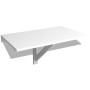 Mesa plegable de pared blanco 100x60 cm de vidaXL, Mesas plegables - Ref: Foro24-243054, Precio: 59,63 €, Descuento: %