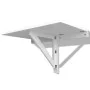 Folding wall table white 100x60 cm by vidaXL, Folding tables - Ref: Foro24-243054, Price: 63,54 €, Discount: %