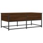 Mesa de centro madera de ingeniería roble marrón 100x51x40 cm de , Mesas de centro - Ref: Foro24-833974, Precio: 62,16 €, Des...