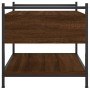 Mesa de centro madera de ingeniería marrón roble 50x50x50 cm de , Mesas de centro - Ref: Foro24-833969, Precio: 47,37 €, Desc...