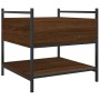 Mesa de centro madera de ingeniería marrón roble 50x50x50 cm de , Mesas de centro - Ref: Foro24-833969, Precio: 47,37 €, Desc...