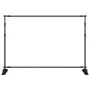Soportes de telón de fondo 2 uds acero negro 305x243 cm de , Montajes de estudio - Ref: Foro24-3187467, Precio: 190,25 €, Des...
