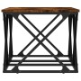 Mesa de centro madera de ingeniería roble ahumado 100x49x40 cm de , Mesas de centro - Ref: Foro24-835361, Precio: 45,81 €, De...