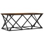 Mesa de centro madera de ingeniería roble ahumado 100x49x40 cm de , Mesas de centro - Ref: Foro24-835361, Precio: 45,81 €, De...