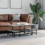 Mesa de centro madera de ingeniería gris Sonoma 100x50,5x40 cm de , Mesas de centro - Ref: Foro24-835377, Precio: 42,37 €, De...