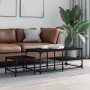 Mesas de centro apilables 2 piezas madera de ingeniería negro de , Mesas de centro - Ref: Foro24-835394, Precio: 49,78 €, Des...