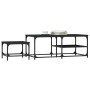 Mesas de centro apilables 2 piezas madera de ingeniería negro de , Mesas de centro - Ref: Foro24-835394, Precio: 49,78 €, Des...