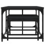 Mesas de centro apilables 2 piezas madera de ingeniería negro de , Mesas de centro - Ref: Foro24-835394, Precio: 49,78 €, Des...