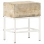 Mesita de noche de madera maciza de mango 40x30x50 cm de vidaXL, Mesitas de noche - Ref: Foro24-320920, Precio: 67,52 €, Desc...