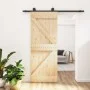 Puerta corredera con herrajes madera maciza de pino 85x210 cm von , Türen - Ref: Foro24-3203045, Preis: 187,56 €, Rabatt: %